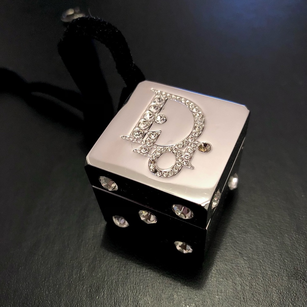 VINTAGE DIOR - CASE ONLY - DIOR PLAY DICE WITH GENUINE SWAROVSKI CRYSTALS